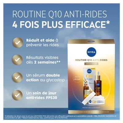 Nivea Q10 Coffret Routine Anti-Rides