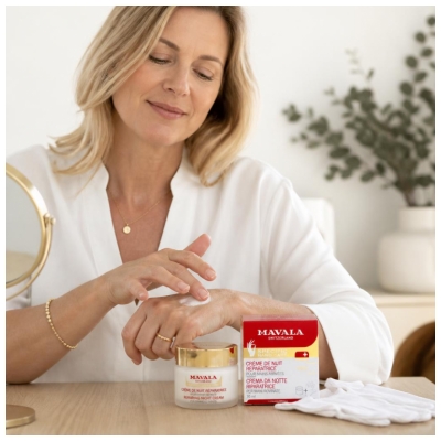 Mavala Noční regenerační krém na poškozené ruce 70 ml