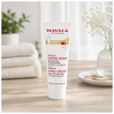 Mavala Crème-Mains Hydratante et Protectrice Avec Collagène 50 ml