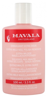 Soluție de îndepărtare Mavala fără Acetona 100 ml