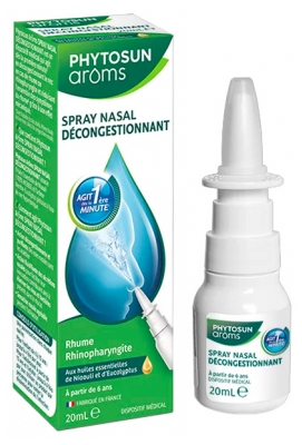 Phytosun Arôms Respiración Spray Nasal Descongestionante 20 ml