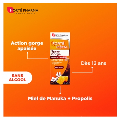 Forté Pharma Forté Royal Spray Gorge 15 ml
