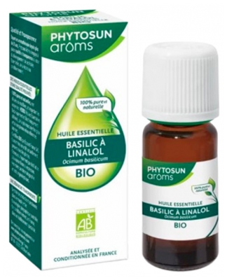 Phytosun Arôms Eterično olje bazilike z linalolom (Ocimum basilicum) Bio 5 ml