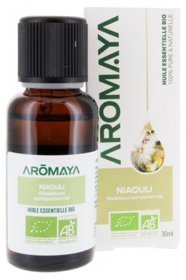 Aromaya Økologisk Niaouli Æterisk Olie 30 ml