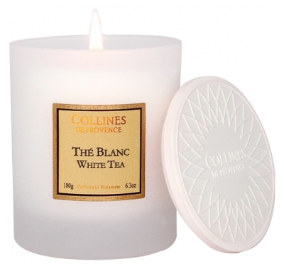 Collines de Provence Świeca Zapachowa Les Naturelles 180 g - Zapach: Bia?a herbata