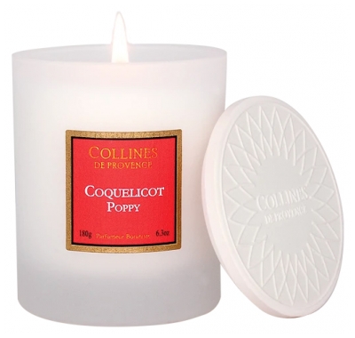 Lumânare parfumată Collines de Provence Les Naturelles 180 g - Parfum: Poppy