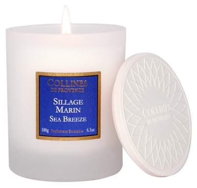 Lumânare parfumată Collines de Provence Les Naturelles 180 g - Parfum: Sillage Marin