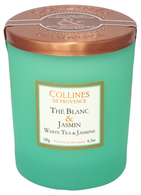 Collines de Provence Świeca Duo 180 g - Zapach: Bia?a herbata i ja?min