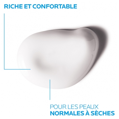 La Roche-Posay Hydraphase HA Riche Crème à l'Acide Hyaluronique 40 ml + Tolériane Eau Micellaire Peaux Sensibles 50 ml Offert