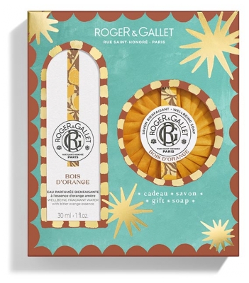 Roger & Gallet Bois d'Orange Eau Parfumée Bienfaisante 30 ml + Savon Bienfaisant 100 g Offert