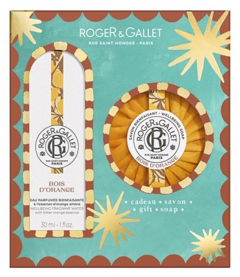 Roger & Gallet Bois d'Orange Eau Parfumée Bienfaisante 30 ml + Savon Bienfaisant 100 g Offert