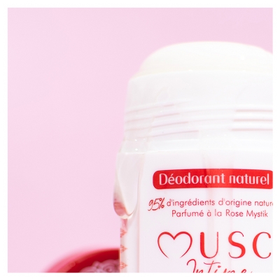 Musc Intime Desodorante Natural Rosa Mystik 50 g