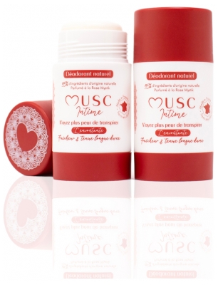 Musc Intime Desodorante Natural Rosa Mystik 50 g