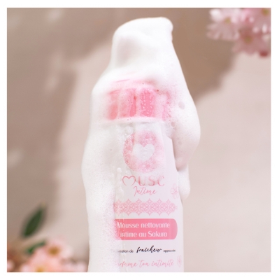 Musc Intime Espuma Limpiadora íntima Sakura 150 ml