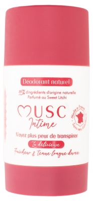 Musc Intime Deodorante Naturale Dolce Litchi 50 g