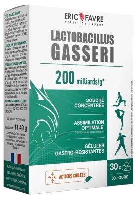 Eric Favre Lactobacillus Gasseri 30 Gélules Végétales
