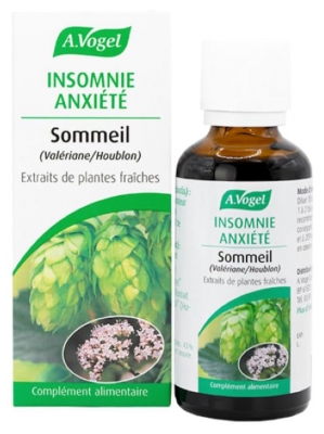 A.Vogel Insónia Ansiedade Sono Extratos de Plantas Frescas 50 ml