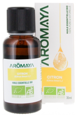 Aromaya Bio Citronový Esenciální Olej 30 ml