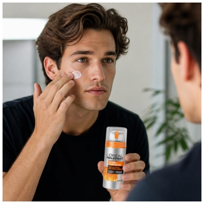 L'Oréal Paris Men Expert Hydra Energetic 5 Toiminnon 24H Kosteuttava Väsymyksen Vastainen Hoito 100 ml