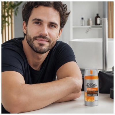 L'Oréal Paris Men Expert Hydra Energetic 5 Toiminnon 24H Kosteuttava Väsymyksen Vastainen Hoito 100 ml