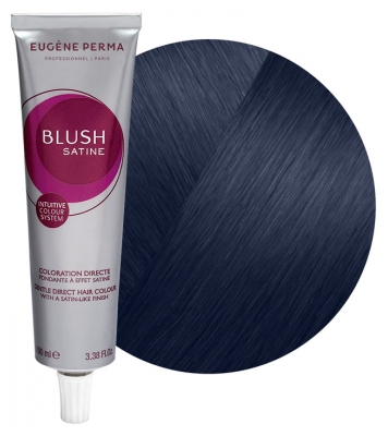 Eugène Perma Blush Satine Coloração Direta 100 ml - Cor: Azul profundo da meia-noite