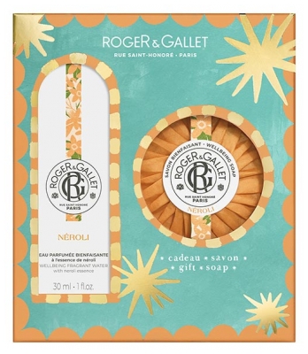 Roger & Gallet Néroli Eau Parfumée Bienfaisante 30 ml + Mýdlo Bienfaisant 100 g Zdarma