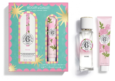 Roger & Gallet Rosa Eau Parfumée Bienfaisante 30 ml + Crema Mani in Omaggio 30 ml