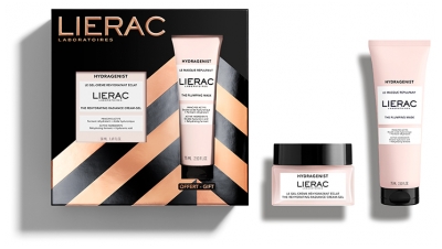 Lierac Hydragenist Réhydratant Éclat Gel-Crème 50 ml + Repulping Maska 75 ml Zdarma