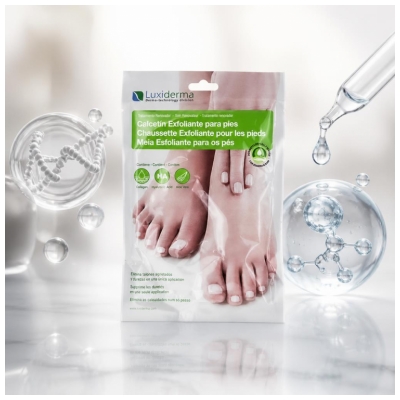 Luxiderma Chaussette Exfoliante Pieds 1 Paire