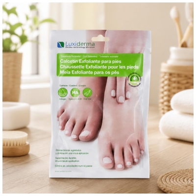 Luxiderma Foot Scrub Sock 1 Para