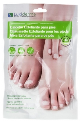 Luxiderma Meia Esfoliante para Pés 1 Par