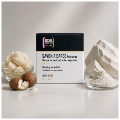 Osma Tradition Savon à Barbe Navulling 130 g