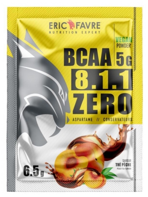 Eric Favre BCAA 8.1.1 6,5 g - Saveur : Thé Pêche