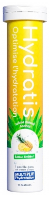 Hydratis Solution d'Hydratation 20 Comprimés Effervescentes - Arôme : Ananas