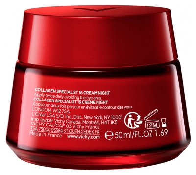 Vichy LiftActiv Crema Collagen Specialist 16 Noapte 50 ml