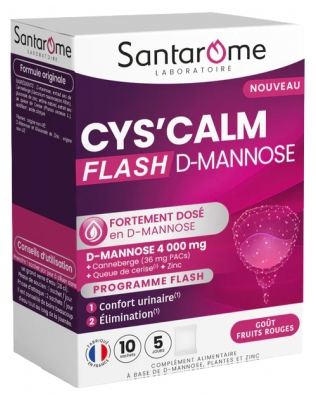 Cys'calm Flash D-Manosa 10 Sobres