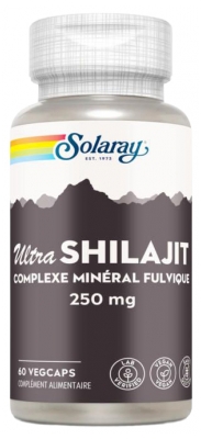 Solaray Ultra Shilajit 250 mg 60 Végécaps
