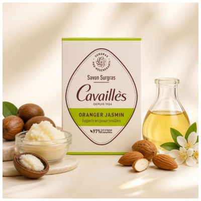 Cavaillès Ylirasvasaippua Appelsiini Jasmiini 100 g