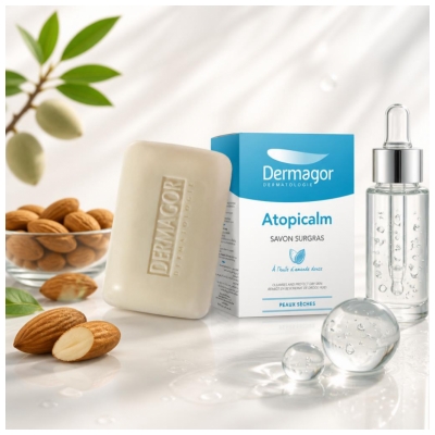 Dermagor Atopicalm Sapone Superfondente per la Pelle Secca 150 g