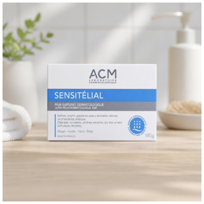 Laboratoire ACM Sensitélial Dermatologisk Överfettad Tvål 100 g