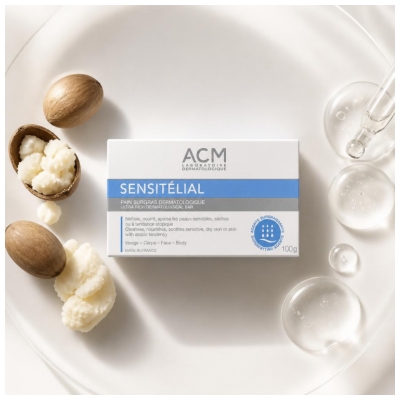 Laboratoire ACM Sensitélial Dermatologisk Överfettad Tvål 100 g