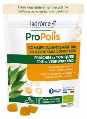 Ladrôme Propolis Ravintsara Bio Gumijas konfektes 45 g