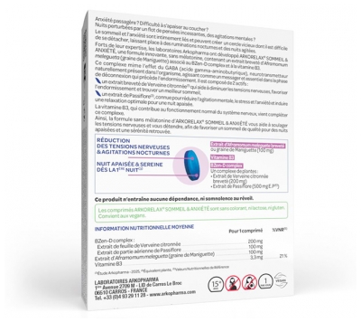 Arkopharma Arkorelax Søvn & Angst 30 Tabletter