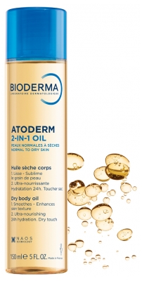 Bioderma Aceite Corporal Seco 2 en 1 150 ml