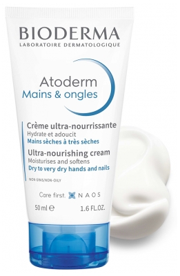Bioderma Atoderm Ultra-Nourishign Cream Hands & Nails 50ml