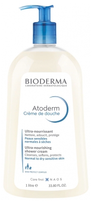 Bioderma Atoderm Bruser-/Badcreme 1 L