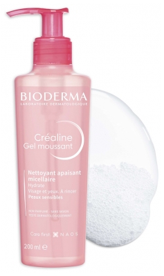 Bioderma Créaline Vaahdottava Geeli 200 ml