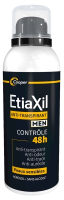 Etiaxil Deodorant Mannen Anti-Transpirant 48H Control Aerosol 150 ml