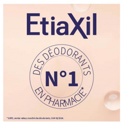 Etiaxil Détranspirant Confort+ Aisselles Peaux Sensibles Roll-On 15 ml