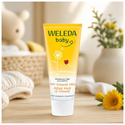 Weleda Baby Crème pour le Change Calendula Sans Parfum 75 ml